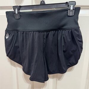 Black free people game time Shorts